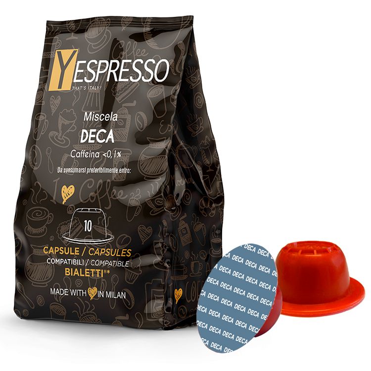 20 Capsule compatibili BIALETTI - DECAFFEINATO