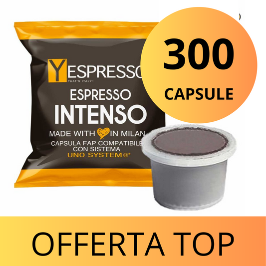 300 Capsule UNO SYSTEM - Espresso INTENSO