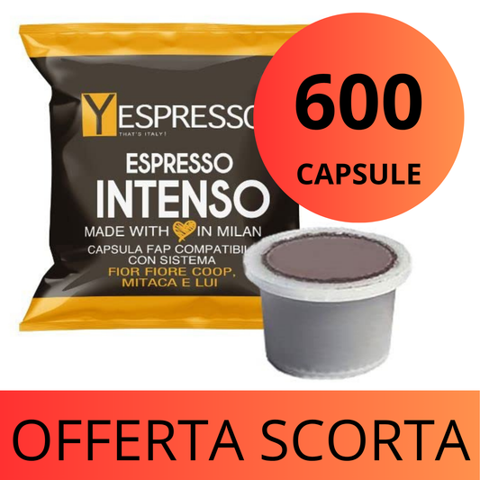 600 Capsule compatibili FIOR LUI - INTENSO