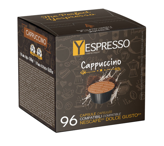 96 Capsule compatibili DOLCE GUSTO - CAPPUCCINO
