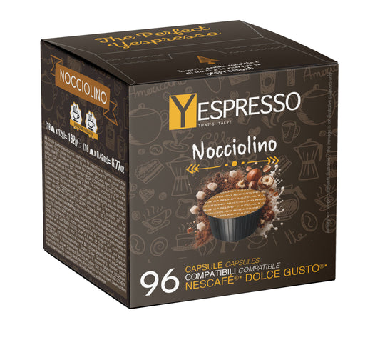 96 Capsule compatibili DOLCE GUSTO - NOCCIOLINO